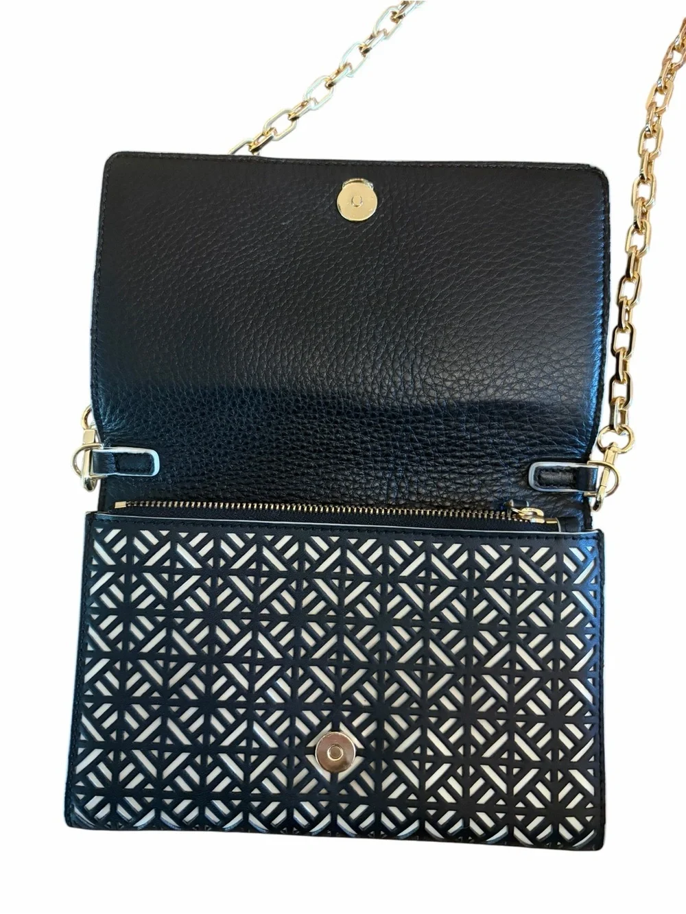 Tory Burch Fret T Wallet/Crossbody